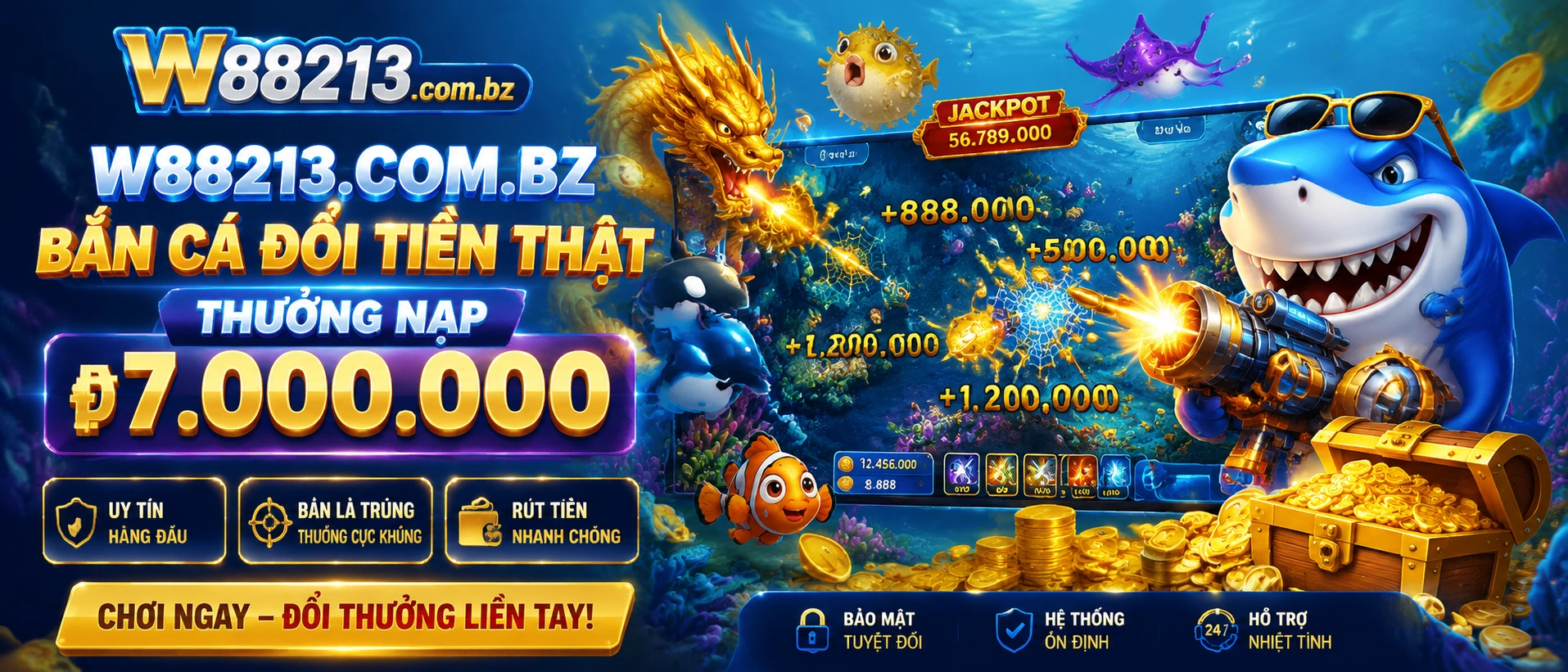 w88213.com.bz - khu vực bắn cá