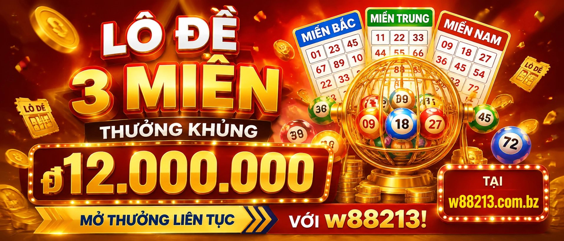 Xổ Số Miền Bắc trên W88213